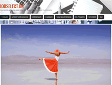 Tablet Screenshot of jobselect.dk